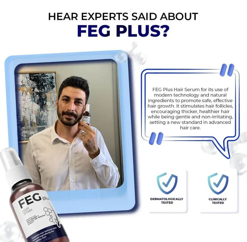 FEG PLUS HAIR SERUM - Made In USA
