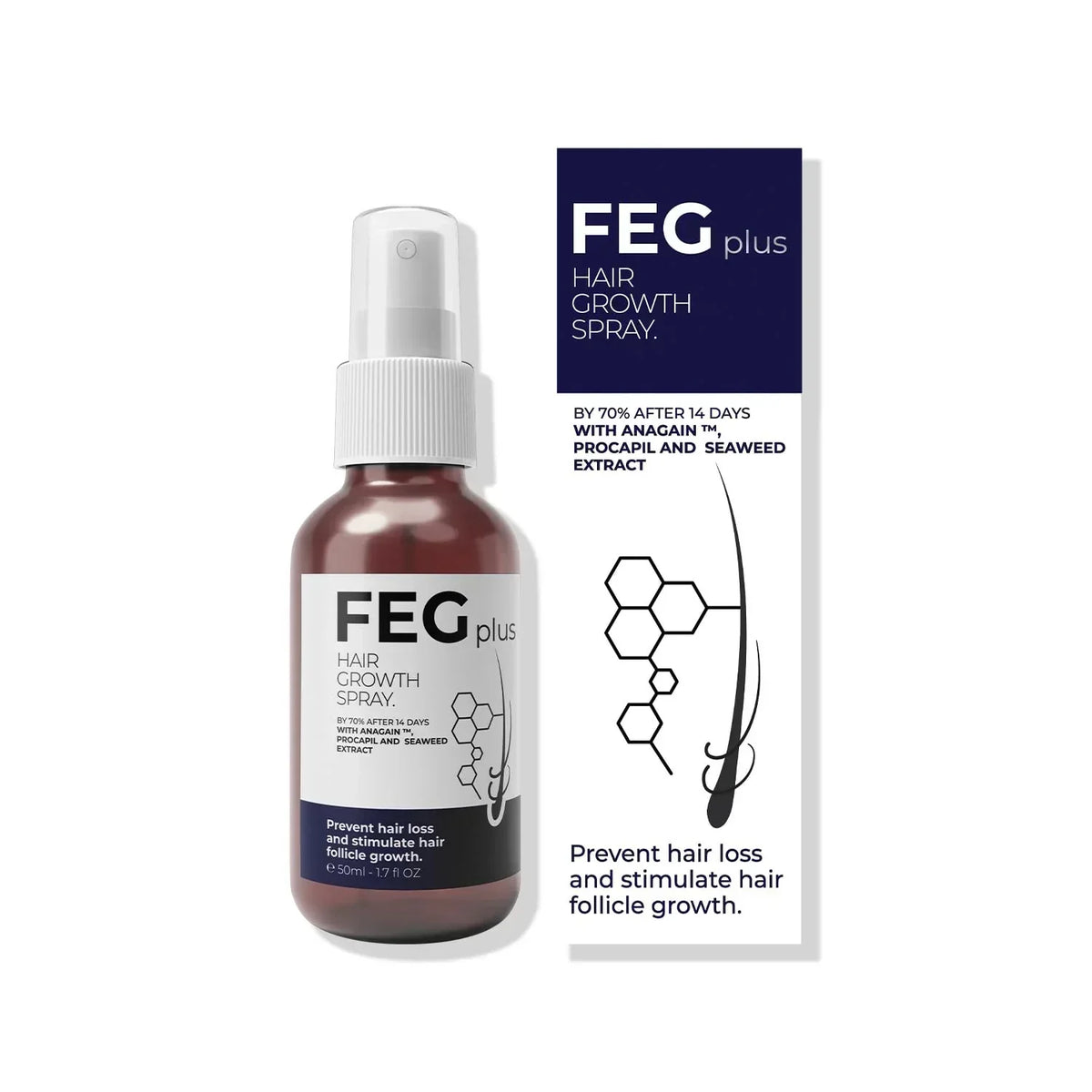 FEG PLUS HAIR SERUM - Made In USA