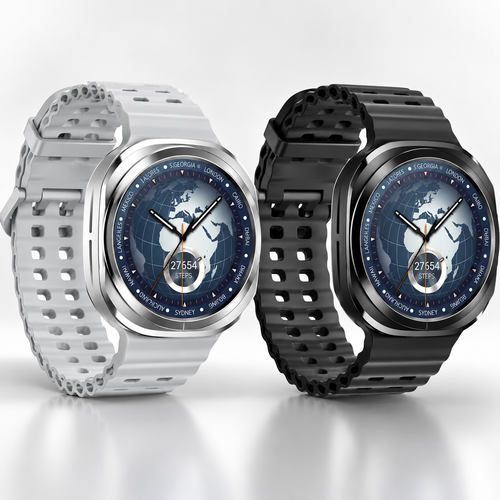 Wisme X62 Bluetooth Calling Smart Watch 1.28" Full Touch Screen
