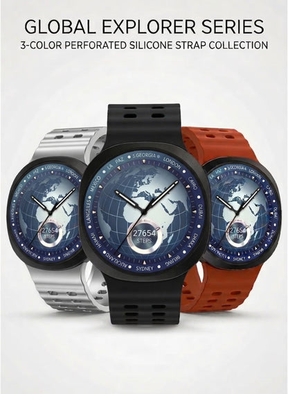Wisme X62 Bluetooth Calling Smart Watch 1.28" Full Touch Screen