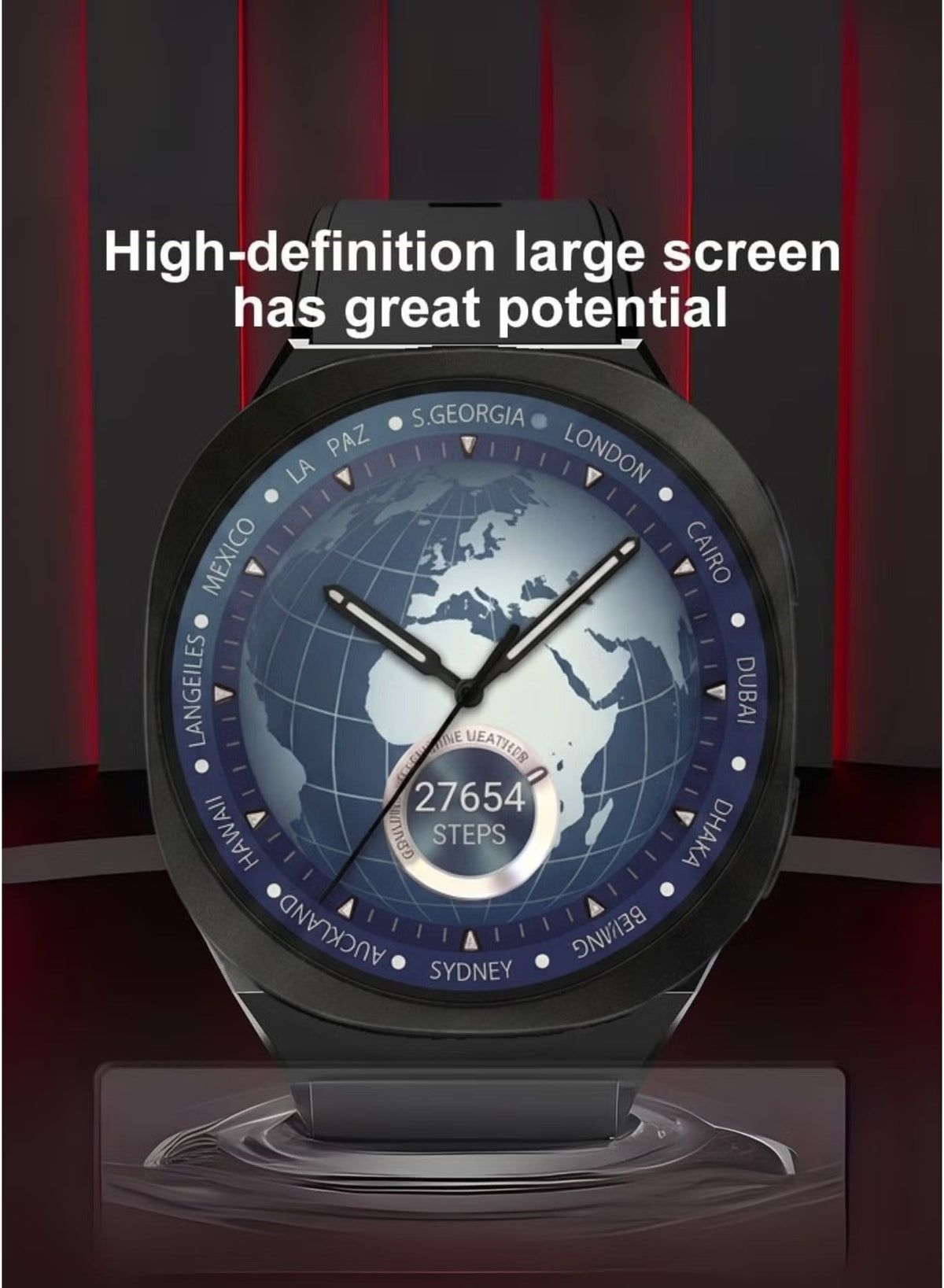 Wisme X62 Bluetooth Calling Smart Watch 1.28" Full Touch Screen